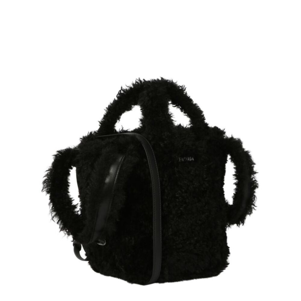 Balenciaga Everyday 2.0 Xs North-South Faux-Fur Tote Womens - Picture 2 of 7